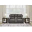 Causeuse inclinable électrique avec console Burnley