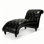 Chaise longue sans accoudoirs touffetée