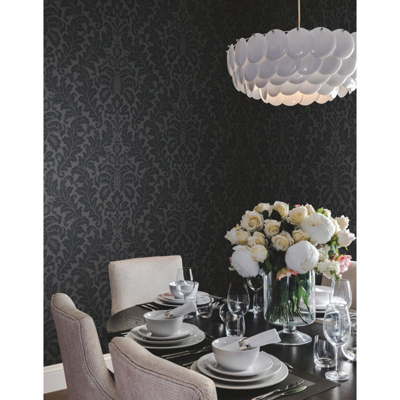 Wallpaper Roll by Candice Olson, Black