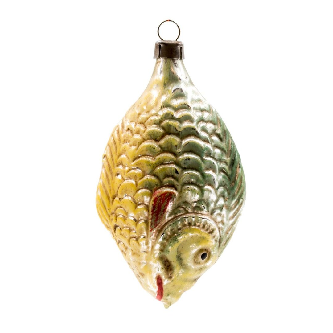 Geformtes Ornament für Weihnachten Großer Fisch