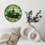 Horloge murale en bois 10 po, mouvement silencieux, à piles (piles AA non incluses), décor artistique, parfait pour les décorations