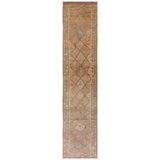 Vintage Turkish Village Rugs One-of-a-Kind Runner 2'5" X 11'1" Area Rug