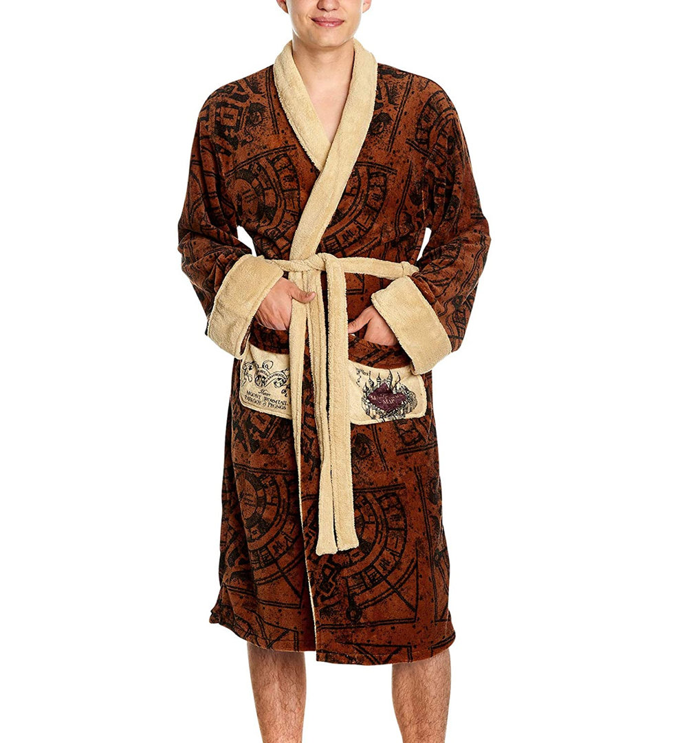 Harry Potter Marauders Map Bathrobe