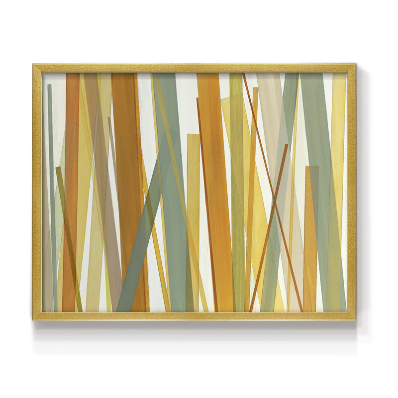 Summer Hayfield -Framed Print - Restickable, 8" H x 10" W