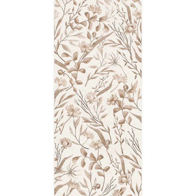 Bordure florale pelez et collez, L 108 po x l 48 po