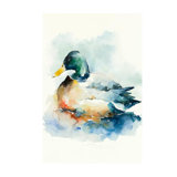 Tranquil Waterfowl Painting by Elle Youngstrom