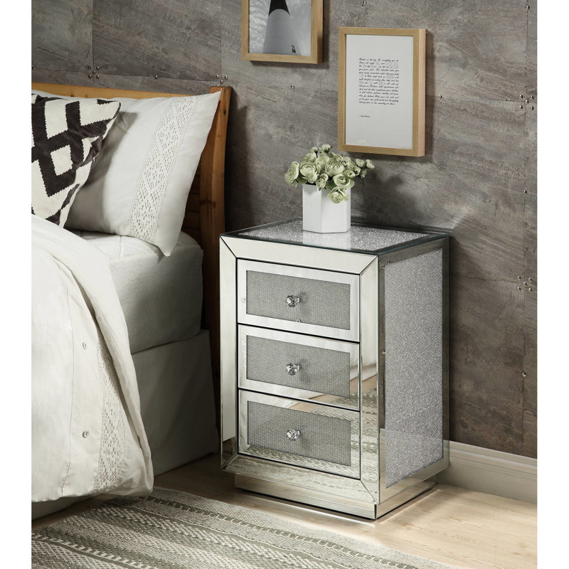 Table d'appoint Radiant Mirrored
