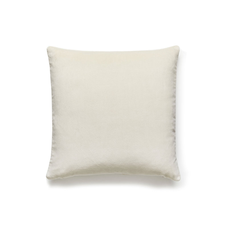 Torino Square Pillow Cover & Insert, Oyster