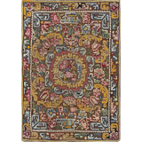 Antique One-of-a-Kind Rectangle 3'9" X 5'5" Area Rug