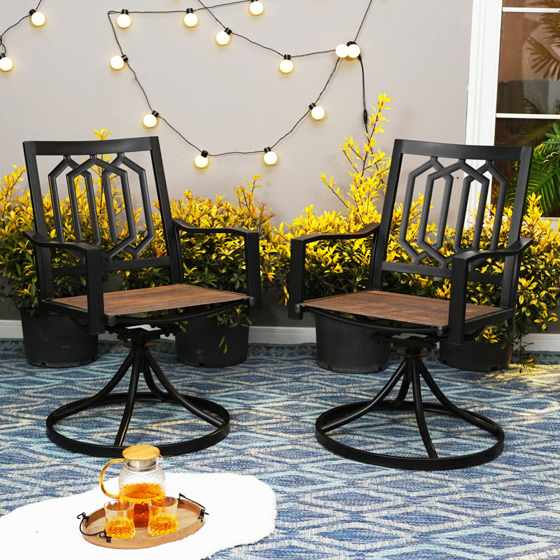 Fauteuil de salle à manger d'extérieur Alyah Premium toutes saisons