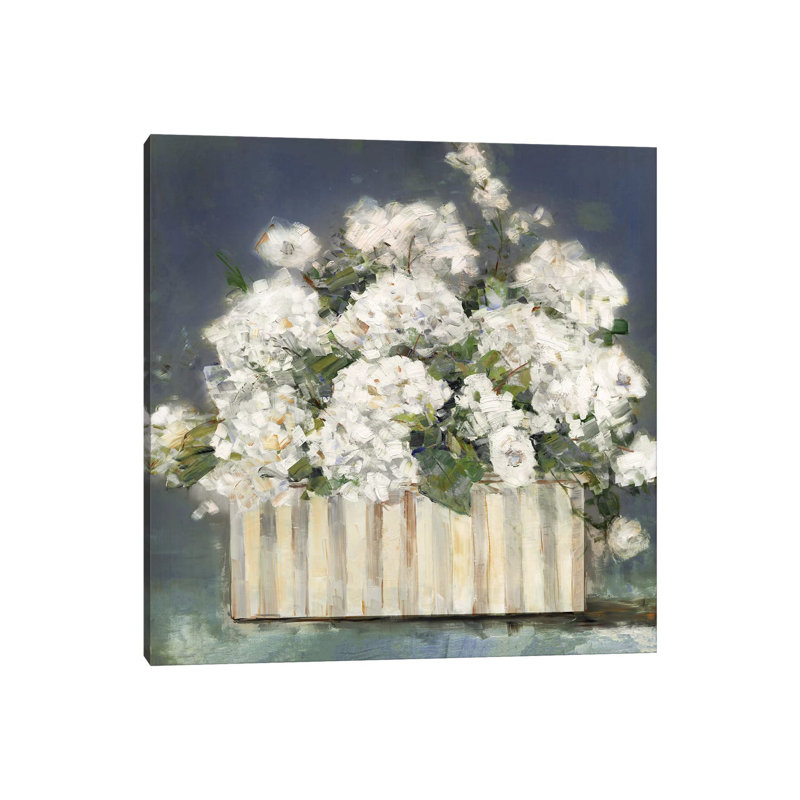 Chelsea Hydrangea by Sally Swatland - Wrapped Canvas Print, 45.72 cm H x 45.72 cm W x 1.91 cm D