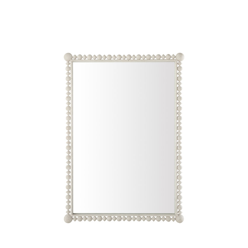 Beau Mirror - White, White