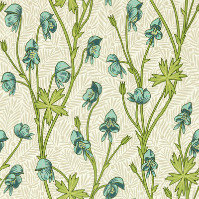Monkshood 10.05m x 52cm Matte Wallpaper Roll