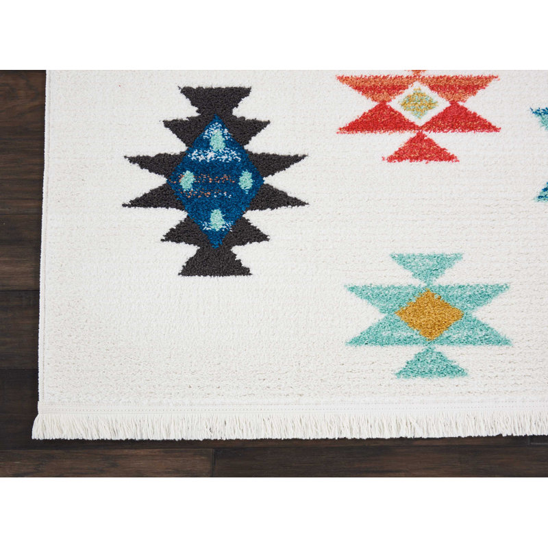 Southwestern Indoor Rug, Rectangle 7'10" x 10'9"