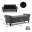 Banc de rangement rembourré avec compartiments de rangement segmentés-436590127-413202370