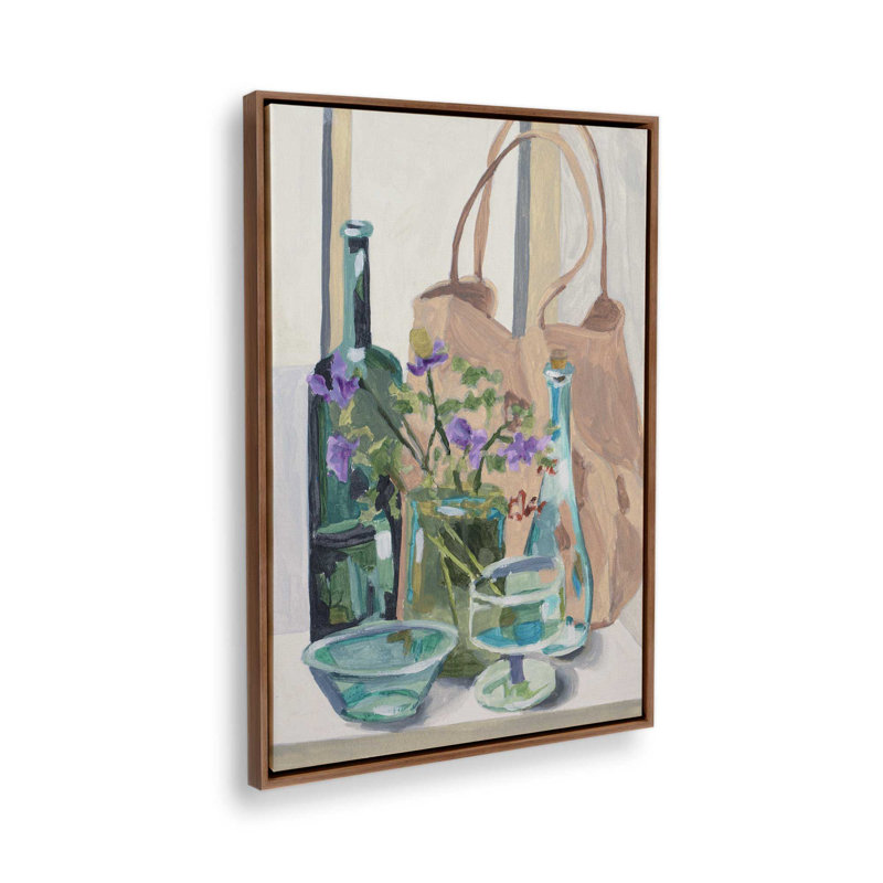 «Sustain Elegance I» par Melissa Wang, reproduction d'art, Brun, H 32 po x l 24 po
