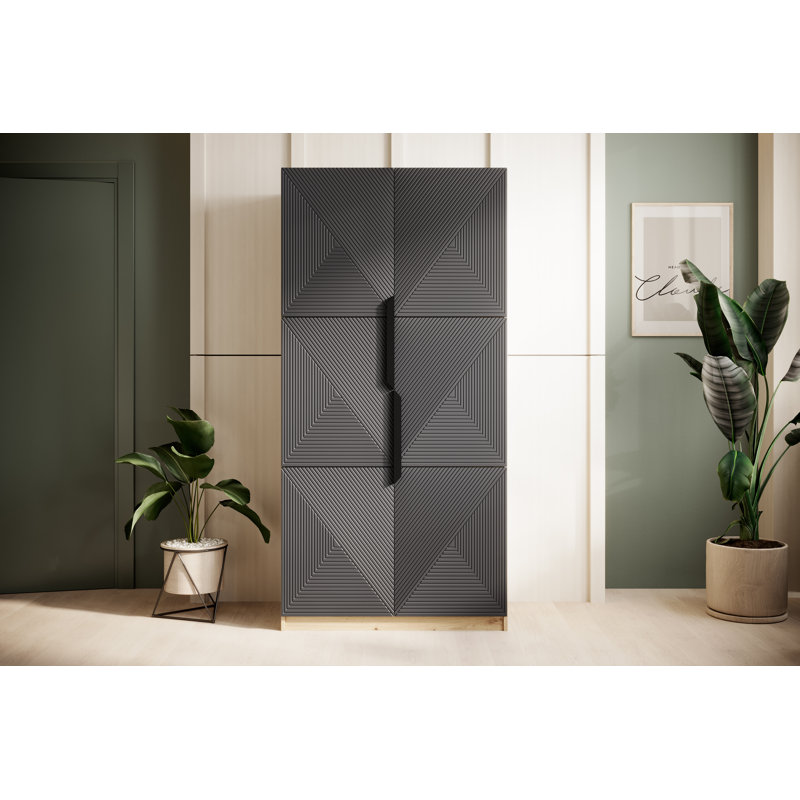 Myreon Wardrobe 100 2d, Cashmere/Black