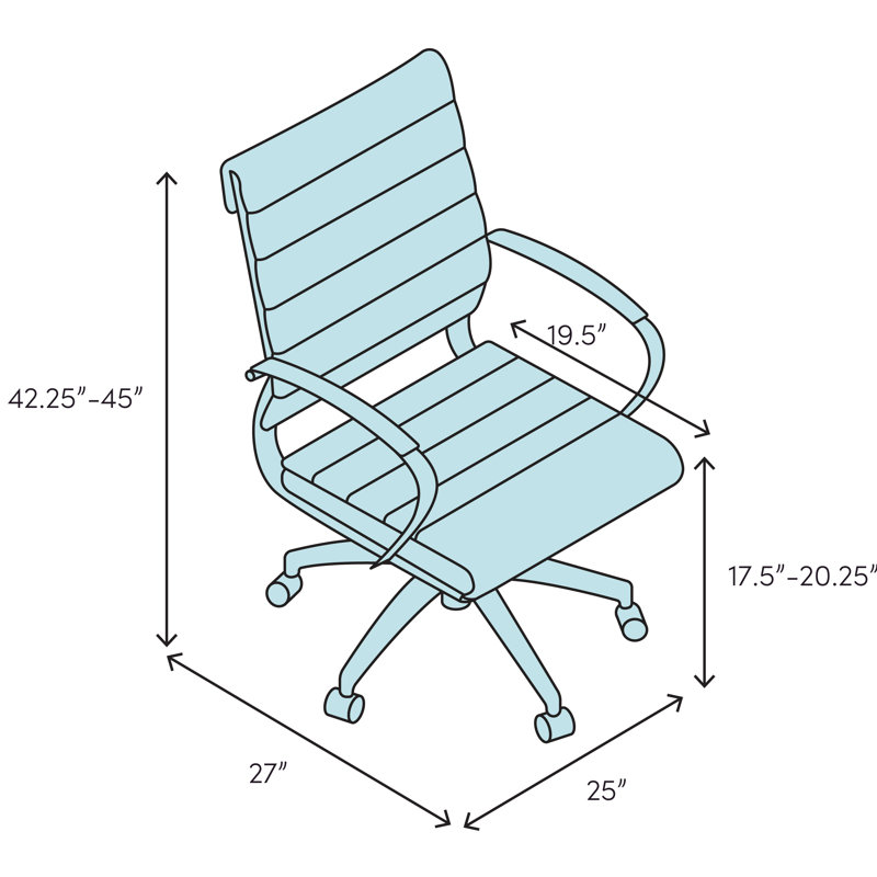 Fauteuil de conférence, Rouge