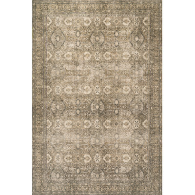 Nuloom Hillstone Collection Aether Traditional Vintage Medallion Area Rug