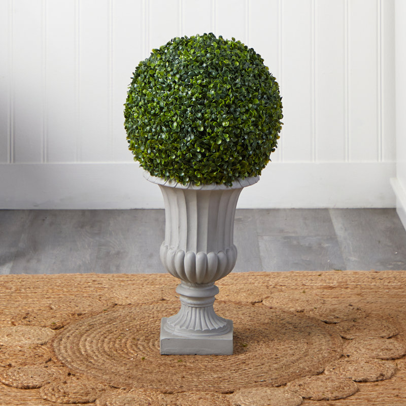 Topiaire buis artificiel 14" en urn