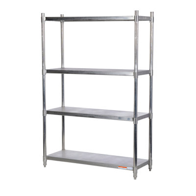 48.5'' W Metal Height -Adjustable Shelving Unit