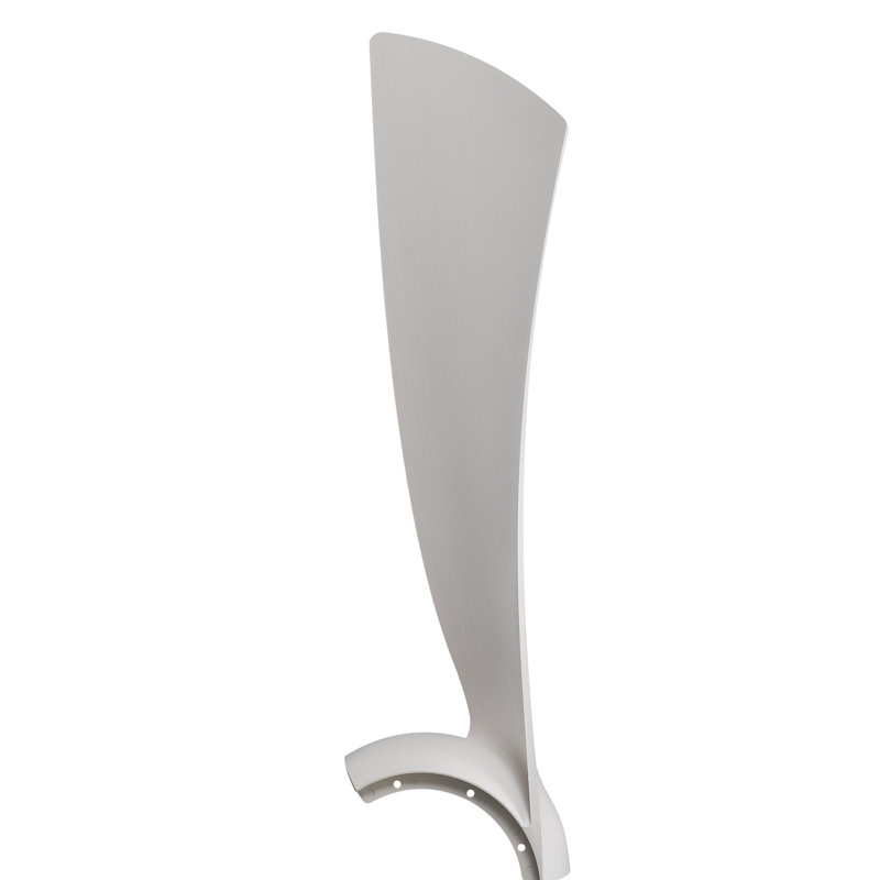 Wrap Custom 60 inch Indoor/Outdoor Ceiling Fan Blade Set of 3 - White Washed, White Washed, 3.54" H x 29.99" W x 8.21" D 