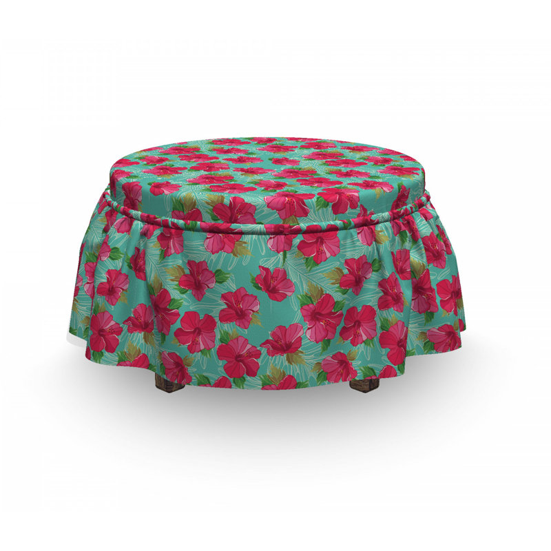 Housse pour botanique hibiscus repose-pieds