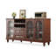 Buffet en bois de noyer massif