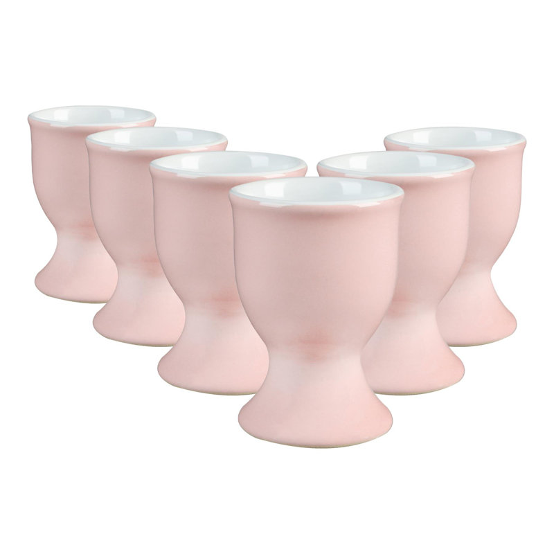 Argon Tableware Porcelain Egg Cup, Pink