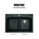 Karran 3-1/2 In. Kitchen Sink Decorative Disposal Flange