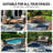 Floral Navy/Ivory Indoor/Outdoor High-Low Area Rug-1289612550-1289612549