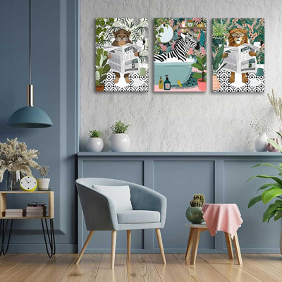 3 Piece Wrapped Canvas Print