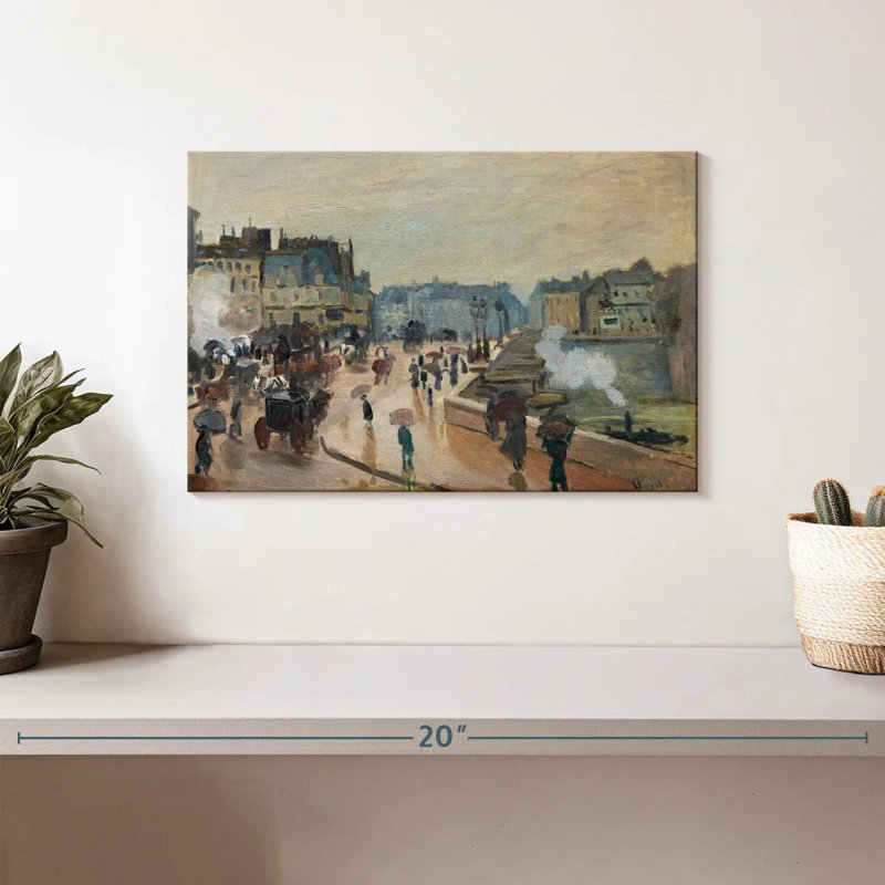 Sireci The Pont Neuf 1871, 8" H x 12" W
