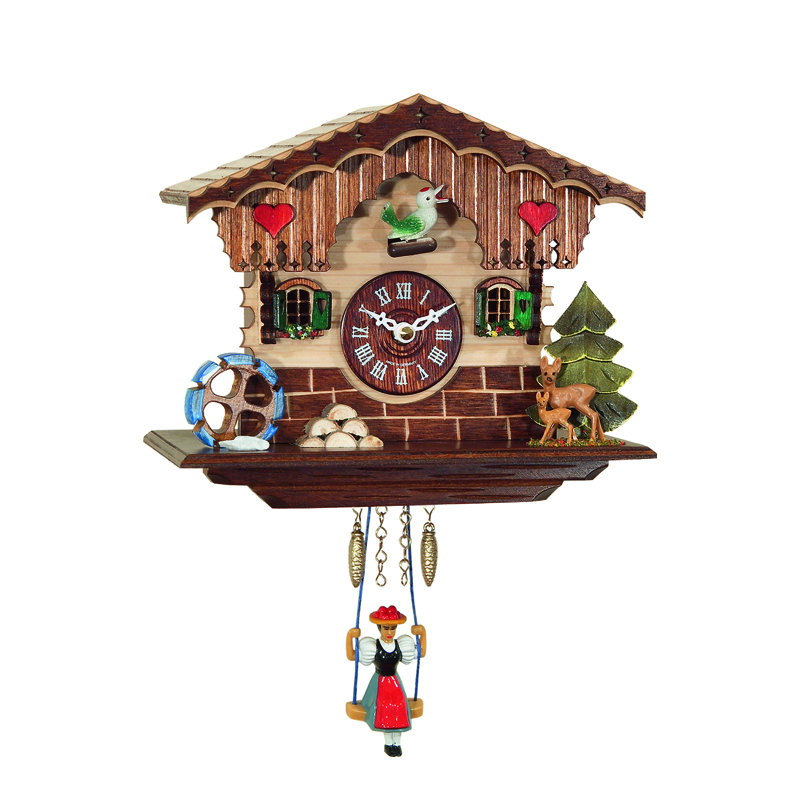 Boutelle Wood Wall Clock