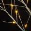 Arbre de Noël artificiel régulier (double) avec aiguilles blanches
