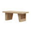 78.7'' W X 39.4'' D Rectangular Wood Grain Colour Desk With Shelves And Storage Compartments