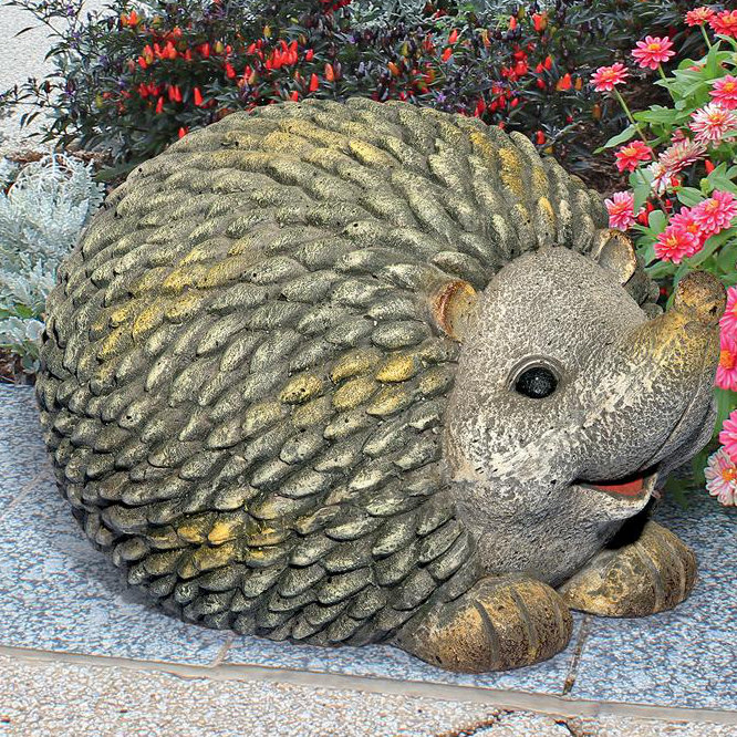 Statue pour animaux de jardin hedgehog Humongous