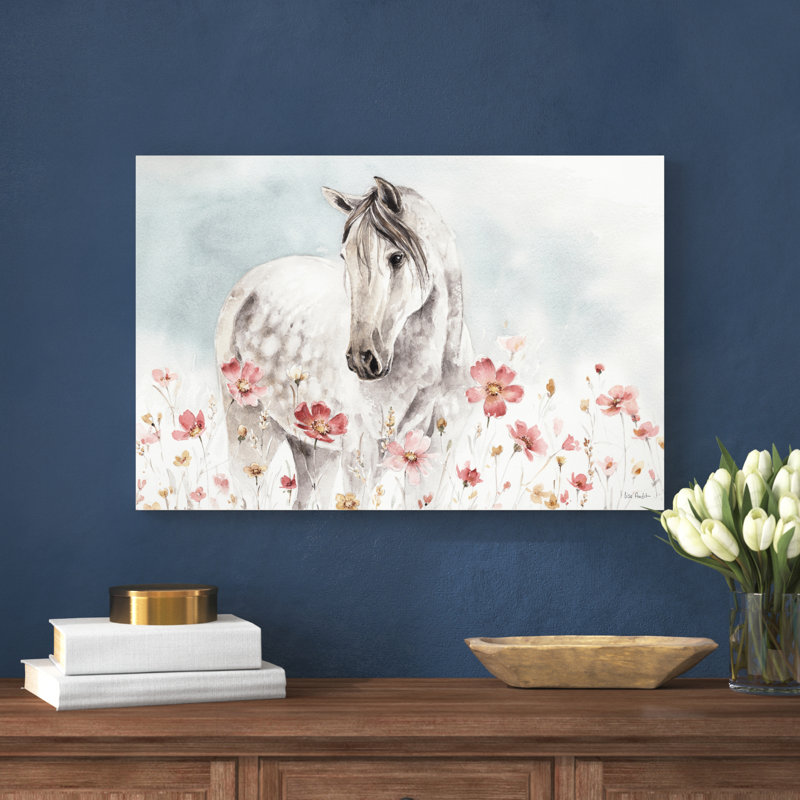 Wild Horses I by Lisa Audit - Painting, 81cm H x 122cm W x 3.8cm D, Wrapped Canvas