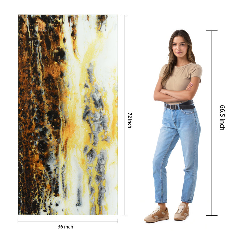 Granite I A sur impression sur verre