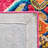 Ferrelview Hand Tufted Wool/Cotton Southwestern Rug in Blue/Red-1199644024
