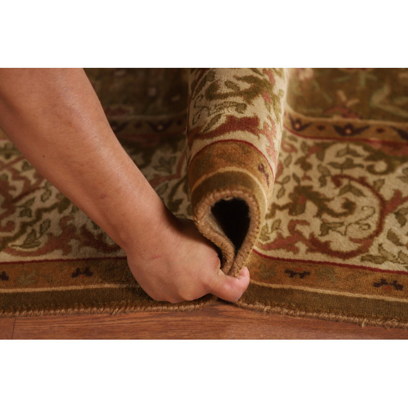Tapis oriental doré à la main 6 x 9 Aubusson