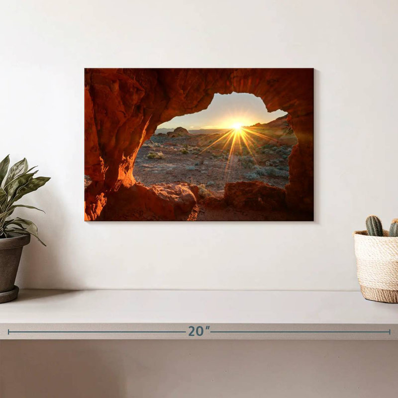 Alvord Red Rock Canyon Sunrise, H 8 po x l 12 po