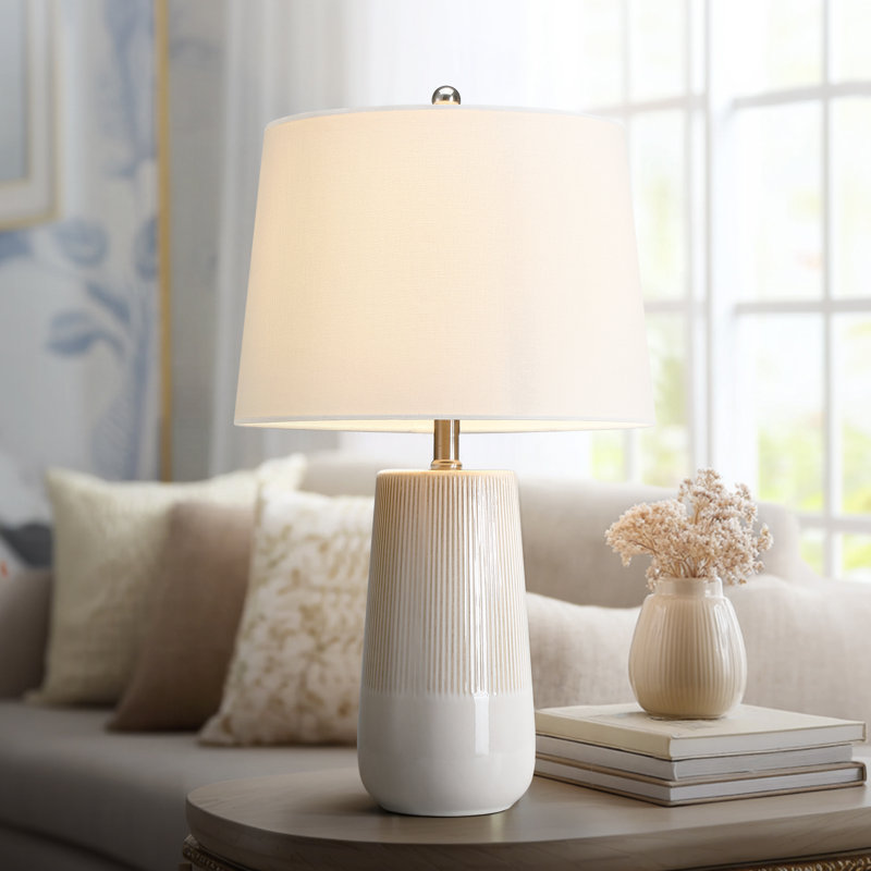 2-Pack 23in. 3-Way Ceramic Table Lamp
