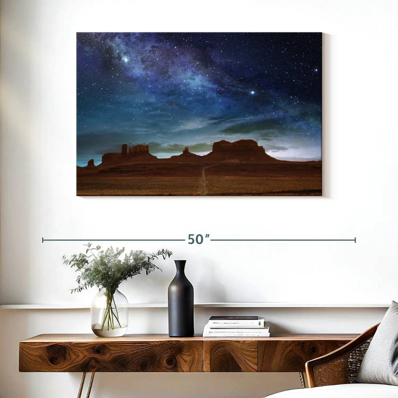 Oberle Voie Lactée au-dessus de Monument Valley, H 26 po x l 39 po