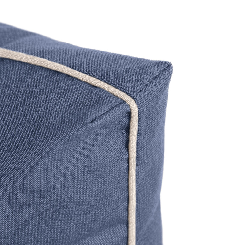 Coussin de dossier et de siège Sunbrella, Indigo