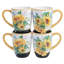 Service de table 16 pièces Certified International Sunflower Fields