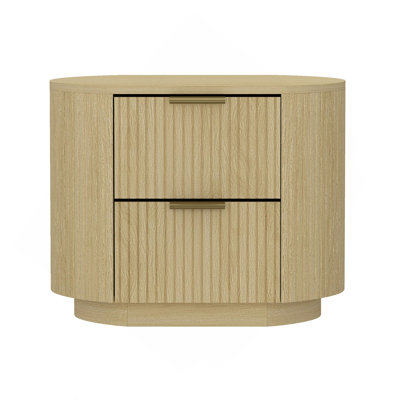 Nightstand In Natural Oak