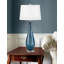 Lampe de table en verre