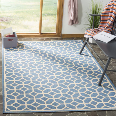 Cosper 100 Performance Geometric Indoor/Outdoor Area Rug