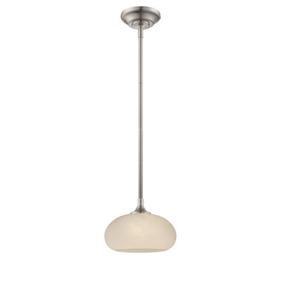 Luminaire suspendu pour dôme simple 1 lumières Asenath